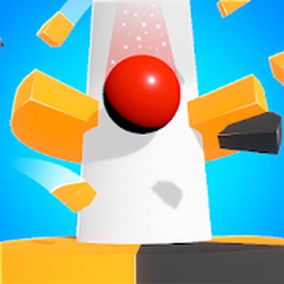 Скачать взломанную Helix Jump [Бесплатные покупки] MOD apk на Андроид