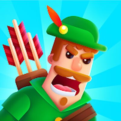 Скачать взломанную Bowmasters [Много монет] MOD apk на Андроид