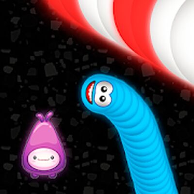 Скачать взломанную Червячная Зона .io Онлайн Игра [Бесплатные покупки] MOD apk на Андроид
