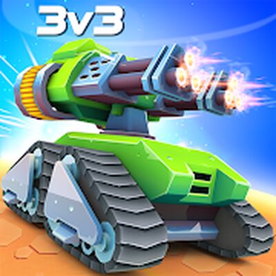 Скачать взломанную Tanks A Lot! Батл арена 3 на 3 [Много денег] MOD apk на Андроид