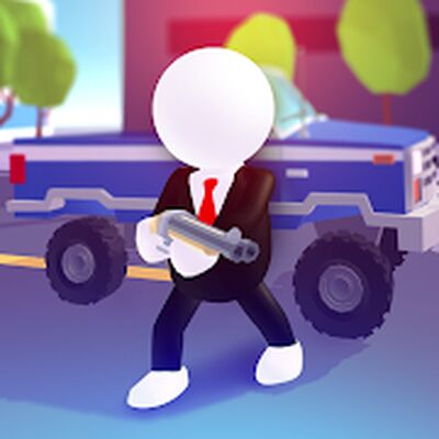 Скачать взломанную Rage Road - Car Shooting Game [Много денег] MOD apk на Андроид