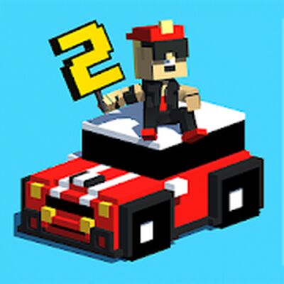 Скачать взломанную Smashy Road: Wanted 2 [Много монет] MOD apk на Андроид