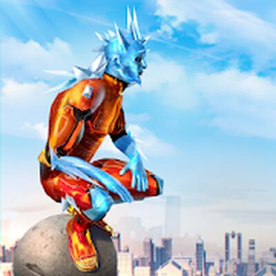 Скачать взломанную Snow Storm Superhero [Много монет] MOD apk на Андроид