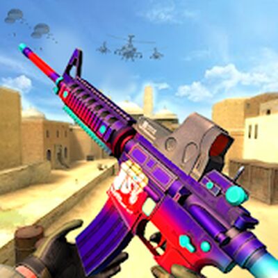 Скачать взломанную Cover Strike: войнушки стрелялки военные игры [Мод меню] MOD apk на Андроид