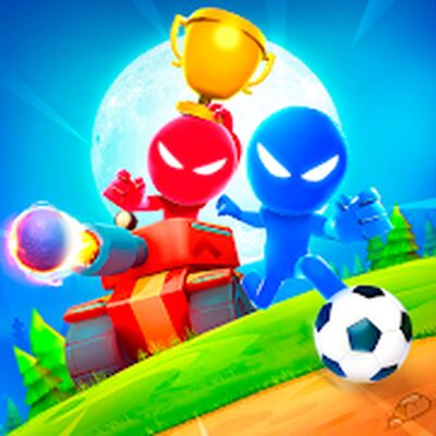Скачать взломанную Stickman Party: Игры на 1 2 3 4 игрока бесплатно [Мод меню] MOD apk на Андроид
