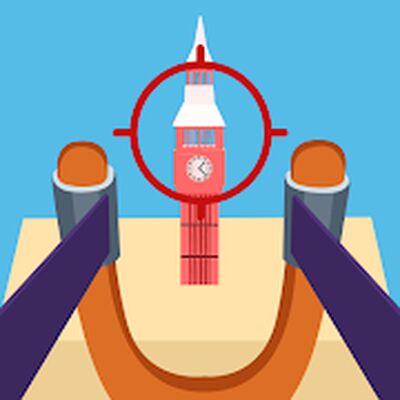 Скачать взломанную Slingshot Smash: Разрушение [Много денег] MOD apk на Андроид