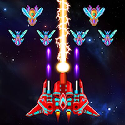 Скачать взломанную Galaxy Attack: Alien Shooter [Много монет] MOD apk на Андроид