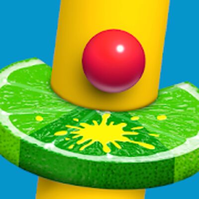 Скачать взломанную Шарик падает и прыгает вниз [Мод меню] MOD apk на Андроид
