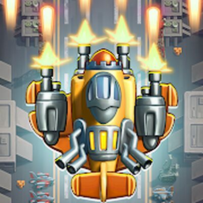 Скачать взломанную HAWK: Cамолеты стрелялки [Много денег] MOD apk на Андроид