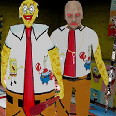 Скачать взломанную Sponge Granny Mod: Chapter 2 [Бесплатные покупки] MOD apk на Андроид