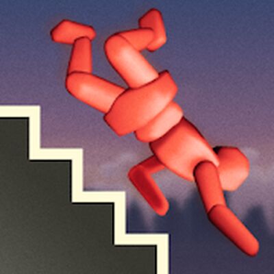 Скачать взломанную Stair Dismount [Много денег] MOD apk на Андроид