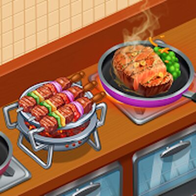 Скачать взломанную Crazy Chef: поесть по-быстрому [Бесплатные покупки] MOD apk на Андроид