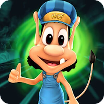 Скачать взломанную Hugo Troll Race 2: The Daring Rail Rush [Бесплатные покупки] MOD apk на Андроид