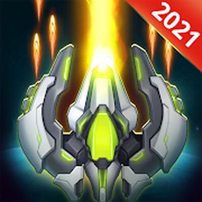 Скачать взломанную WindWings: Космический шутер, Galaxy Attack [Бесплатные покупки] MOD apk на Андроид