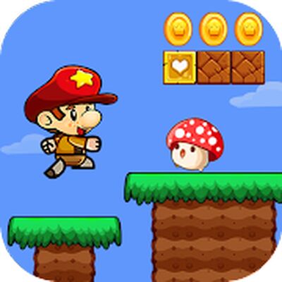 Скачать взломанную Bob World Супер денди оригинал [Много монет] MOD apk на Андроид