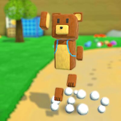 Скачать взломанную [3D-платформер] Super Bear Adventure [Много денег] MOD apk на Андроид