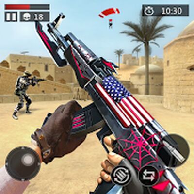 Скачать взломанную Bullet Strike:Офлайн-шутер [Много монет] MOD apk на Андроид