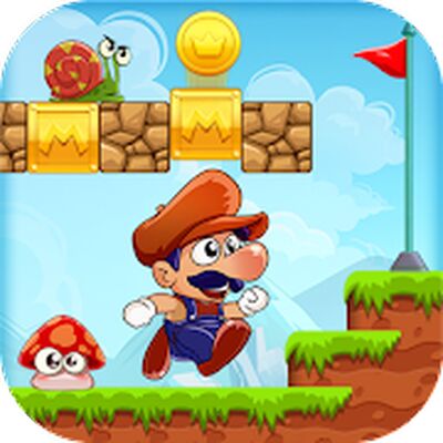 Скачать взломанную Super Bino Go: Свободный Новая Приключение Игра [Бесплатные покупки] MOD apk на Андроид