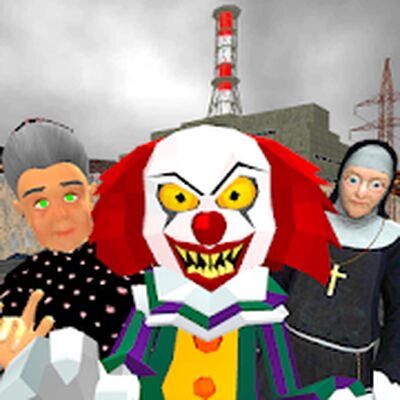Скачать взломанную Чернобыль Сосед Chernobyl Neighbor. Clown Gang [Много денег] MOD apk на Андроид