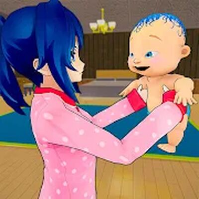 Скачать взломанную Беременная жизнь матери аниме [Мод меню] MOD apk на Андроид