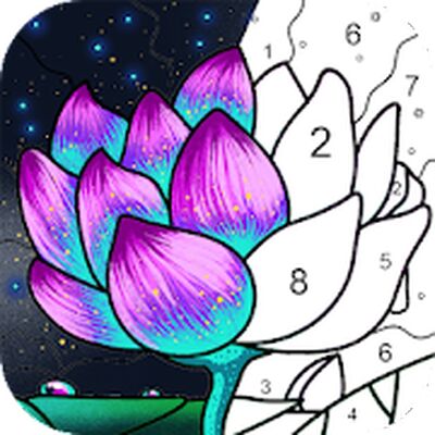 Скачать взломанную Раскраски Paint by Number [Мод меню] MOD apk на Андроид