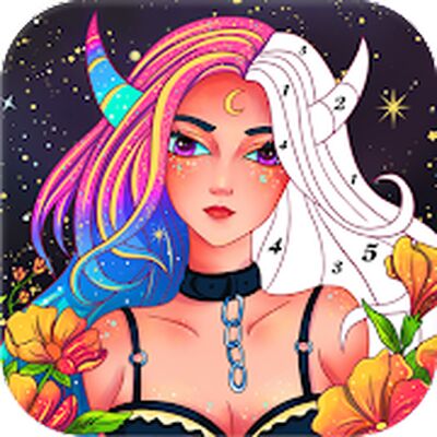 Скачать взломанную Раскраски-Раскраски по номерам [Мод меню] MOD apk на Андроид