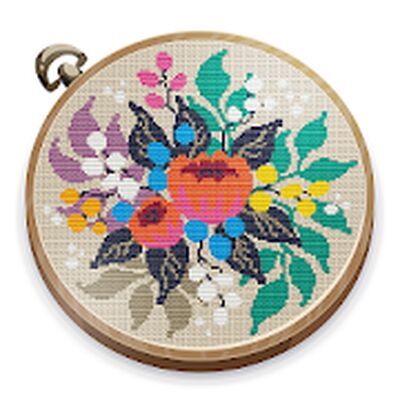 Скачать взломанную Cross Stitch Club [Много денег] MOD apk на Андроид