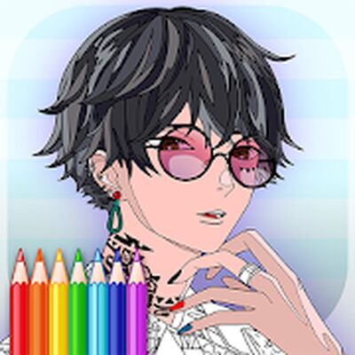 Скачать взломанную Kawaii - Аниме Мальчики Раскраска [Мод меню] MOD apk на Андроид