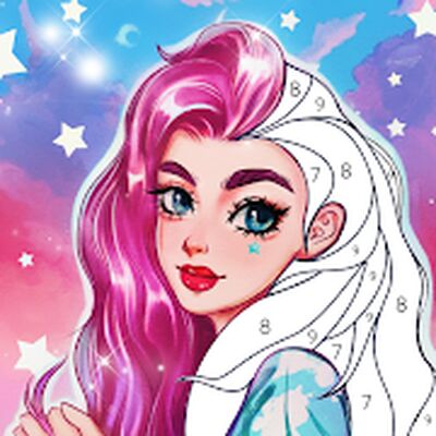 Скачать взломанную Coloring Magic - Color by Number, Coloring Games [Мод меню] MOD apk на Андроид