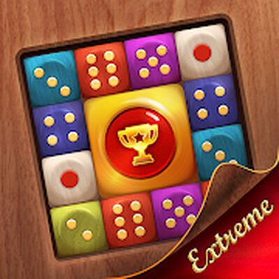Скачать взломанную Merge Dice 2: Extreme Block Puzzle [Много монет] MOD apk на Андроид