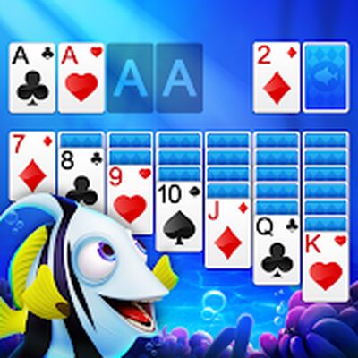 Скачать взломанную Пасьянс-аквариум [Много монет] MOD apk на Андроид