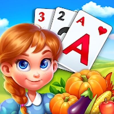 Скачать взломанную Solitaire : TriPeaks Farm [Бесплатные покупки] MOD apk на Андроид