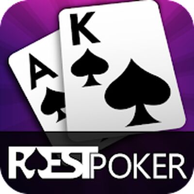 Скачать взломанную Rest Poker - Texas Holdem [Много монет] MOD apk на Андроид