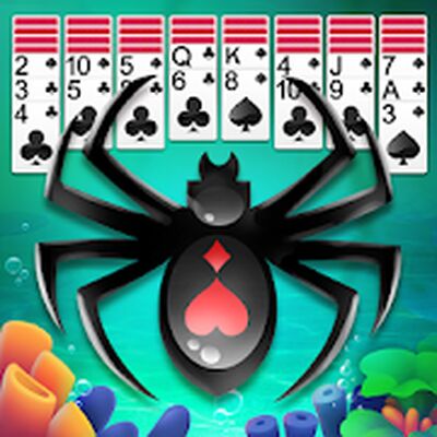 Скачать взломанную Пасьянс паук Рыбы [Мод меню] MOD apk на Андроид
