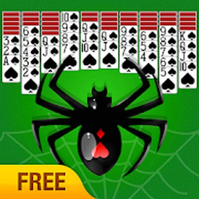 Скачать взломанную Spider Solitaire [Много монет] MOD apk на Андроид