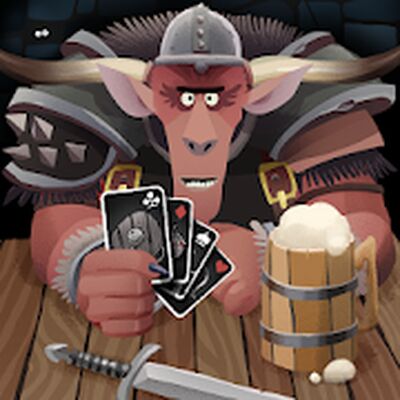 Скачать взломанную Card Crawl [Много денег] MOD apk на Андроид