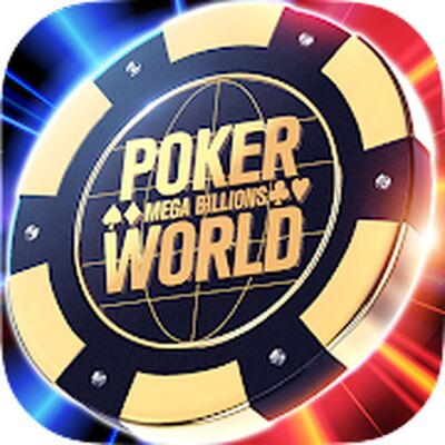 Скачать взломанную Poker World Mega Billions [Много денег] MOD apk на Андроид