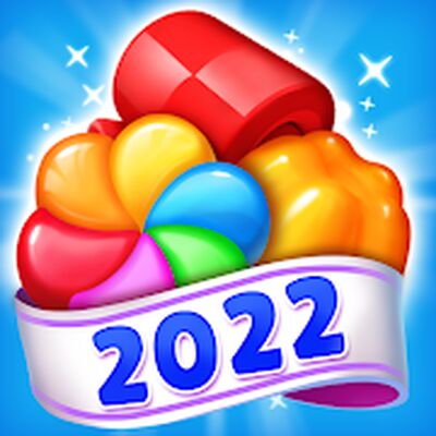 Скачать взломанную Sweet Crunch - Игра «три в ряд» [Много денег] MOD apk на Андроид