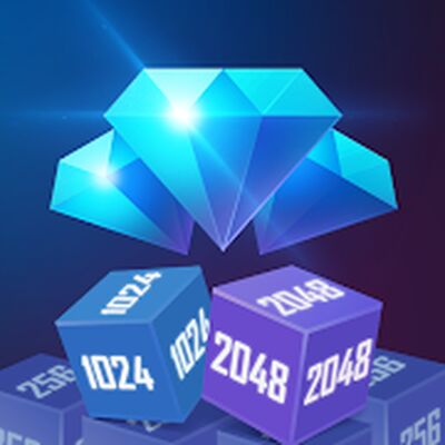 Скачать взломанную 2048 Cube Winner—Aim To Win Diamond [Много монет] MOD apk на Андроид