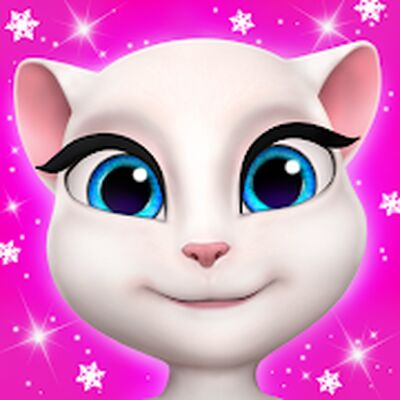 Скачать взломанную Моя Говорящая Анджела [Бесплатные покупки] MOD apk на Андроид