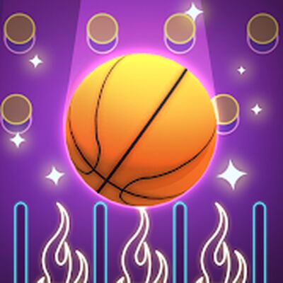 Скачать взломанную Toss Diamond Hoop [Много денег] MOD apk на Андроид
