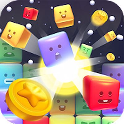 Скачать взломанную Cute Block Blast - emoji block [Много денег] MOD apk на Андроид