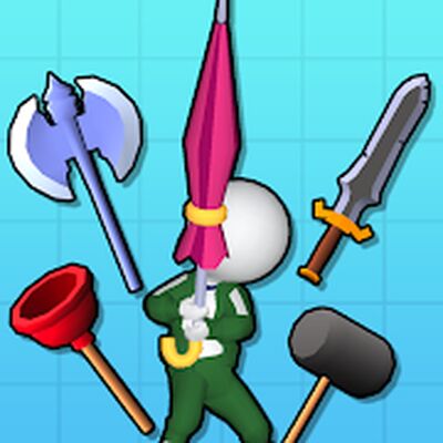 Скачать взломанную Draw Weapon 3D [Много денег] MOD apk на Андроид