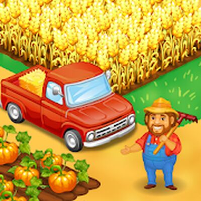 Скачать взломанную Farm Town: Семейная Ферма [Мод меню] MOD apk на Андроид