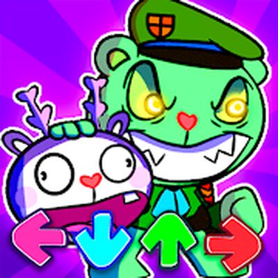 Скачать взломанную Friday Night Funkin: Flippy Mod [Мод меню] MOD apk на Андроид