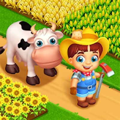 Скачать взломанную Семейная Ферма [Много монет] MOD apk на Андроид