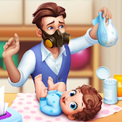 Скачать взломанную Baby Manor [Много монет] MOD apk на Андроид