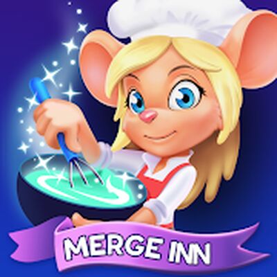 Скачать взломанную Merge Inn - Вкусный пазл! [Много монет] MOD apk на Андроид