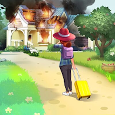 Скачать взломанную Три в ряд - сад игры интернета [Бесплатные покупки] MOD apk на Андроид