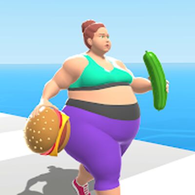 Скачать взломанную Fat 2 Fit! [Бесплатные покупки] MOD apk на Андроид
